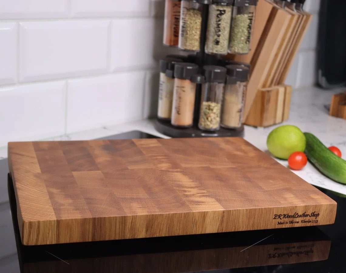 Exclusive end grain cutting board