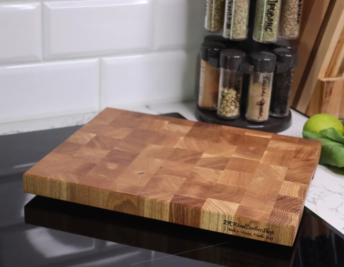 Exclusive end grain cutting board