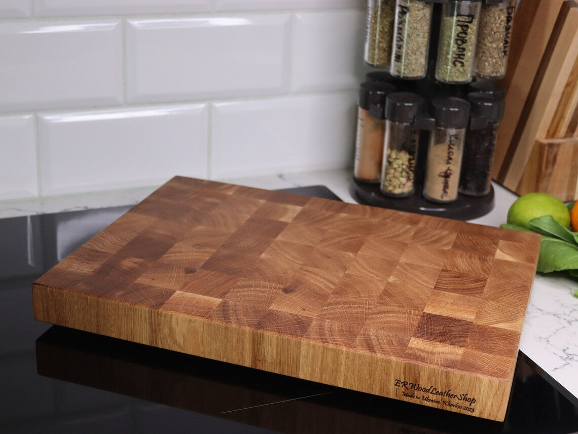 Exclusive end grain cutting board