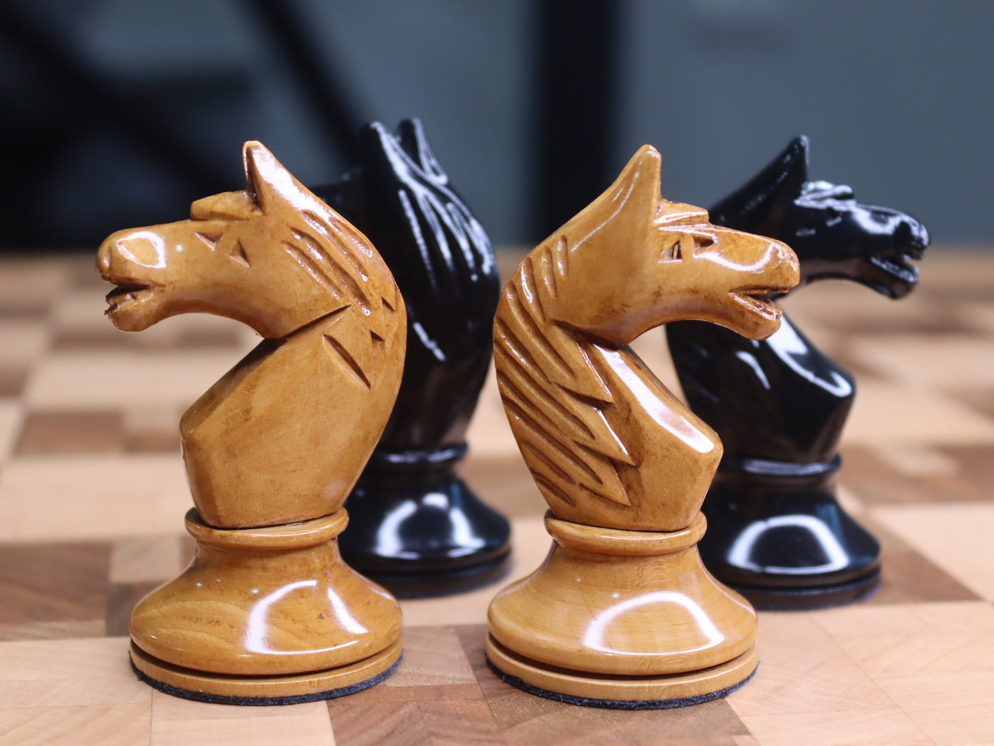 Reproduction of the Soviet chess set 1930s