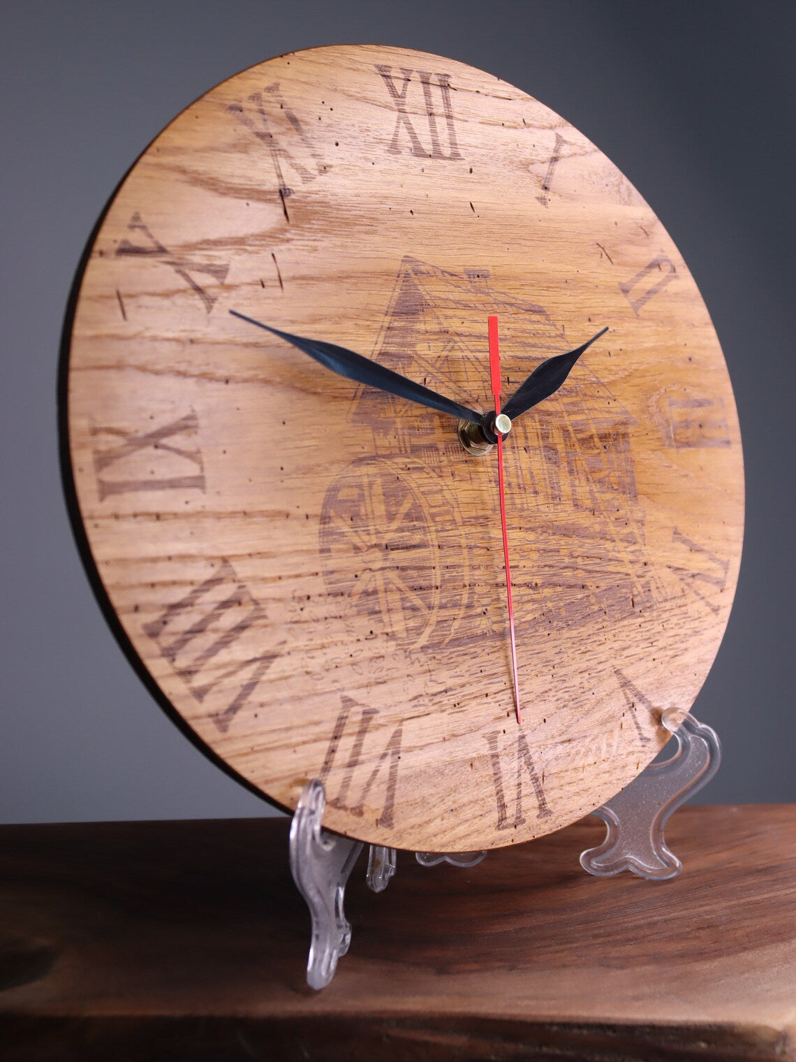 Exclusive wooden clock mill