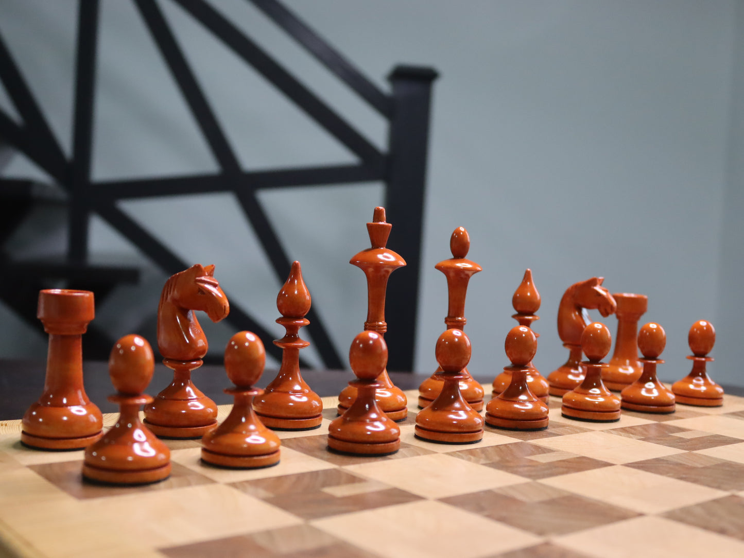 Reproduction of the Soviet chess set 1930-50s