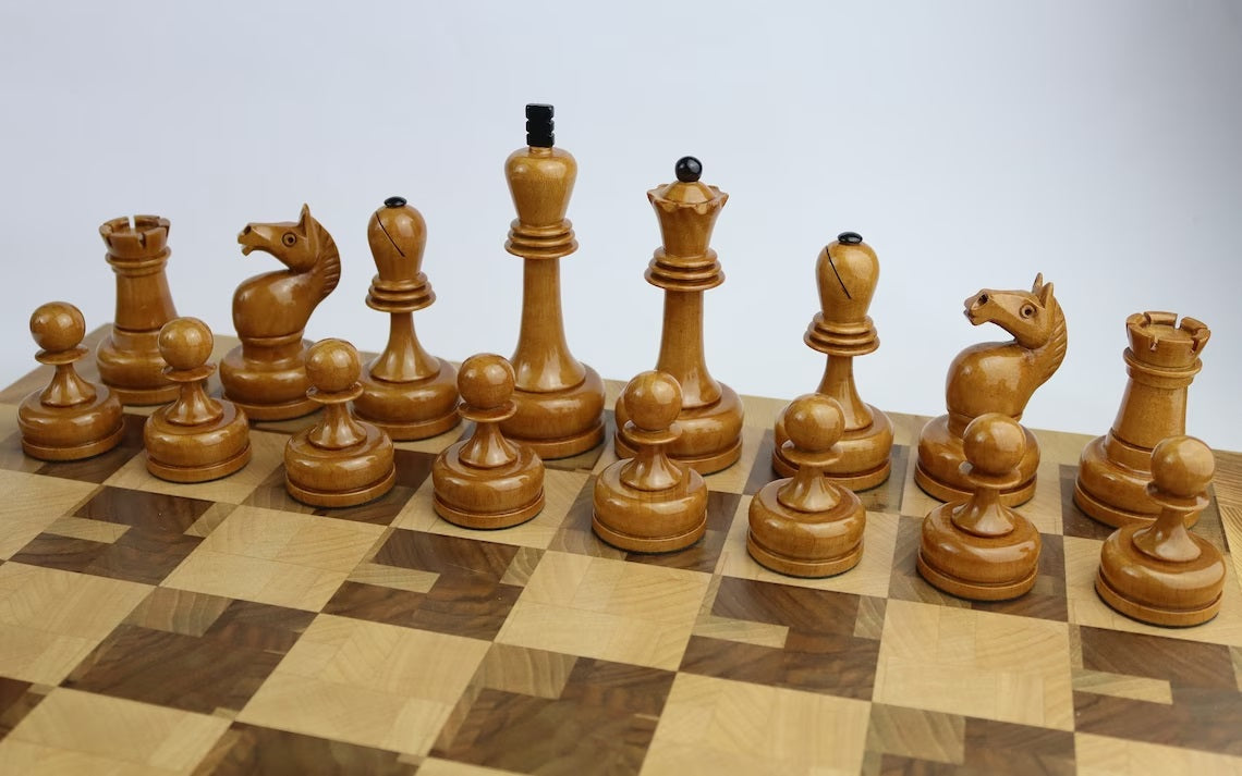 Tal chess set reproduction – ERWoodLeather.Shop