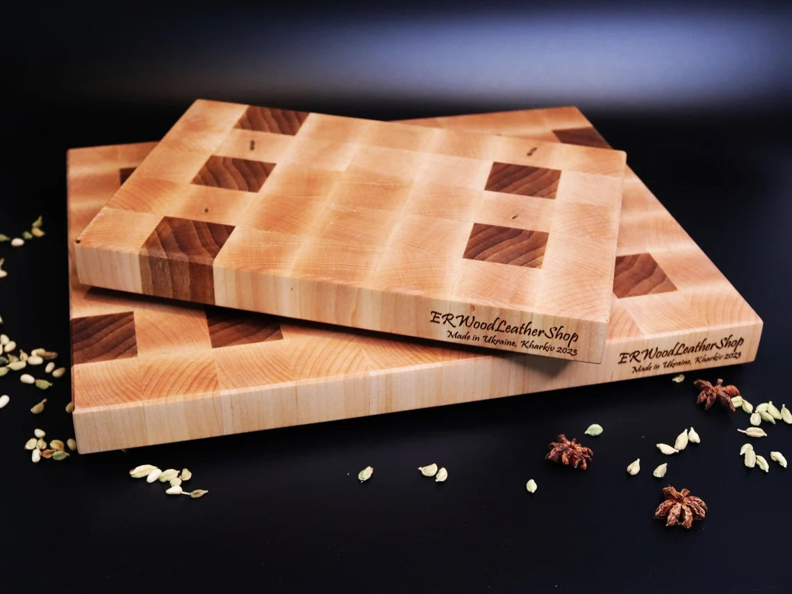 Exclusive end grain cutting board