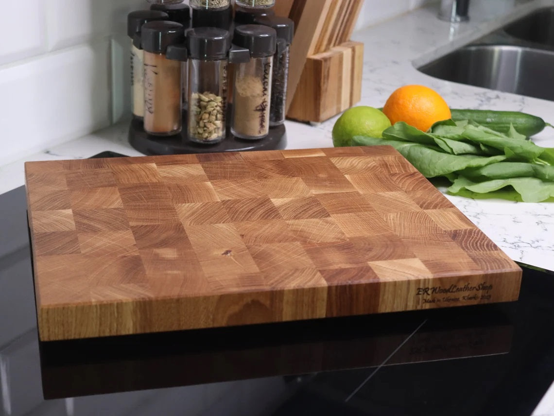 Exclusive end grain cutting board