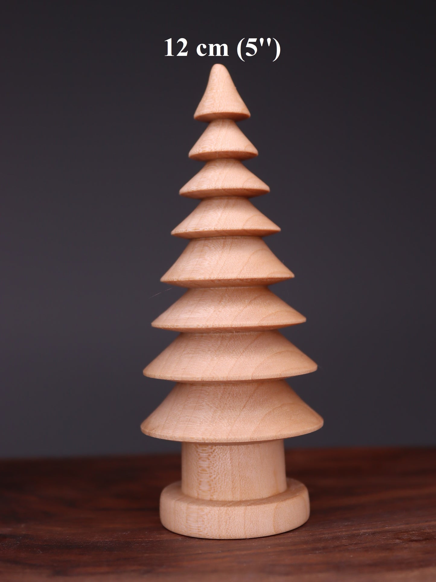 Handmade wooden Christmas tree