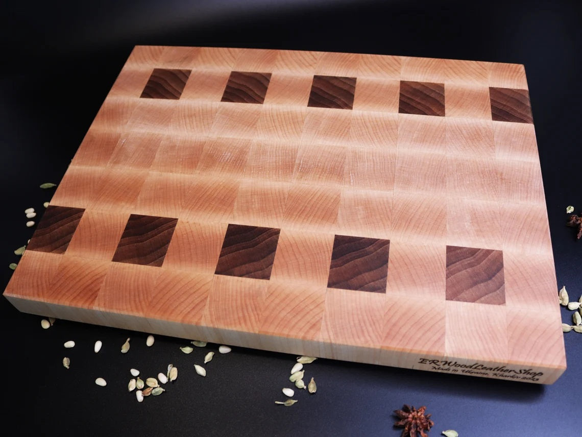 Exclusive end grain cutting board