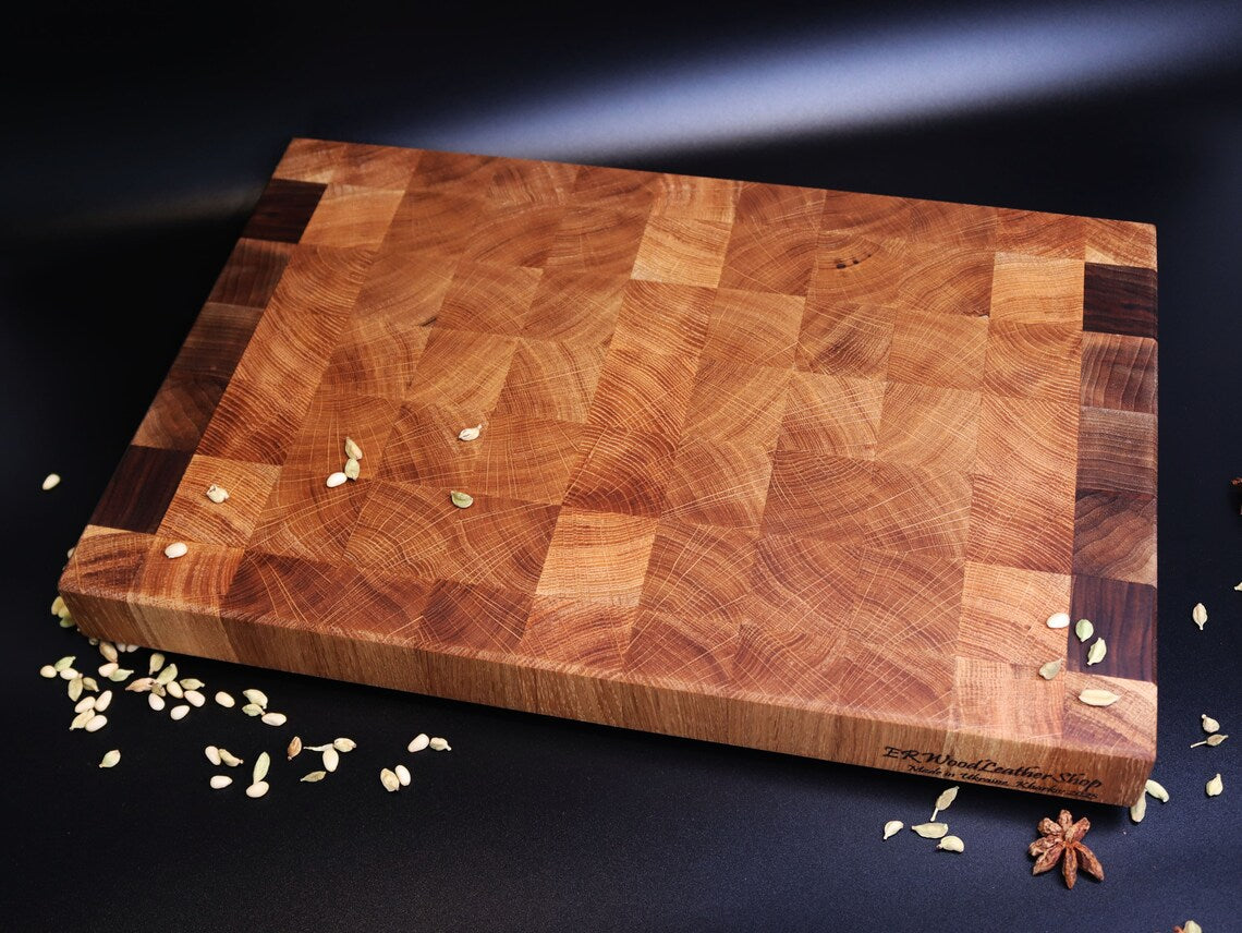 Exclusive end grain cutting board