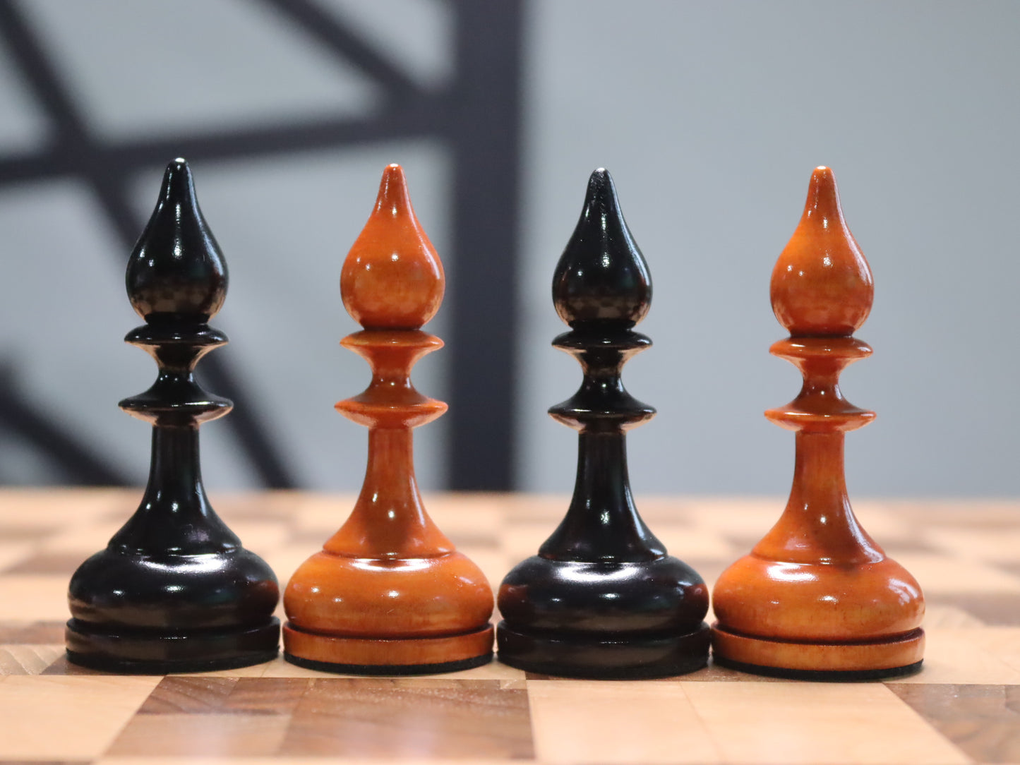 Reproduction of the Soviet chess set 1930-50s