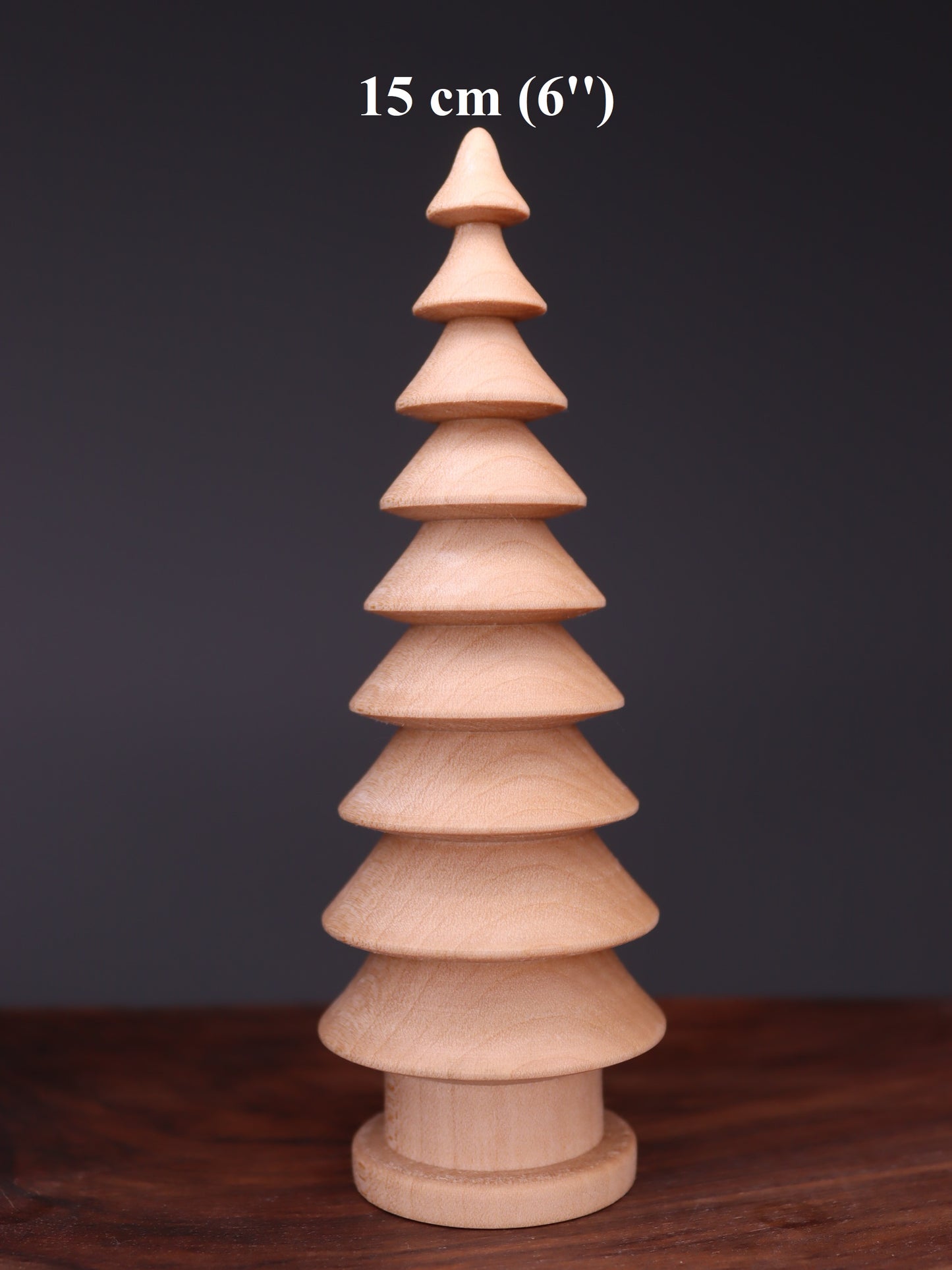 Handmade wooden Christmas tree