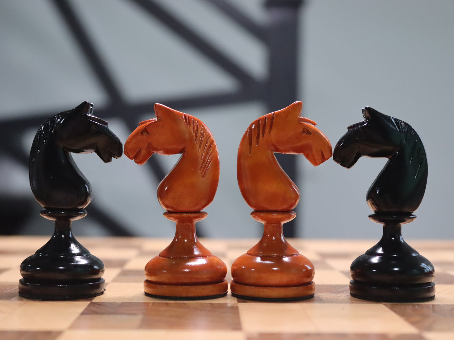 Reproduction of the Soviet chess set 1930-50s