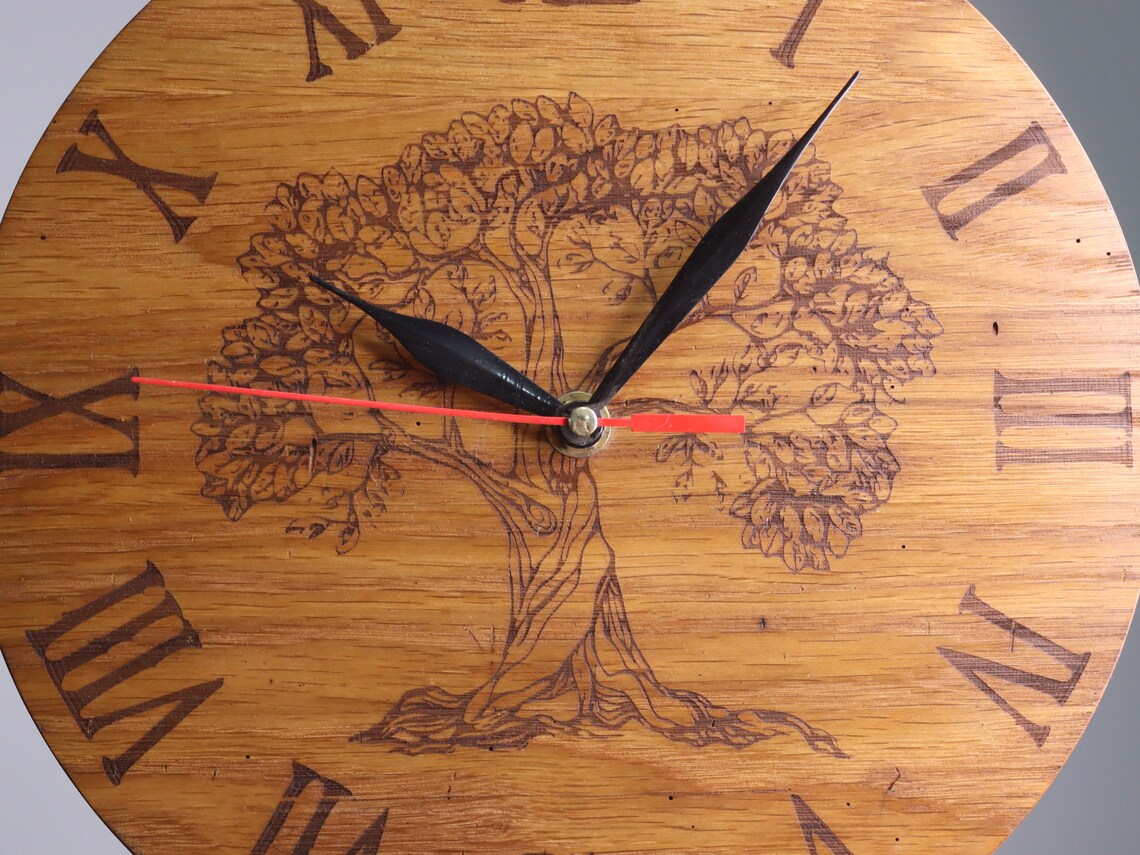 Exclusive wooden clock Tree