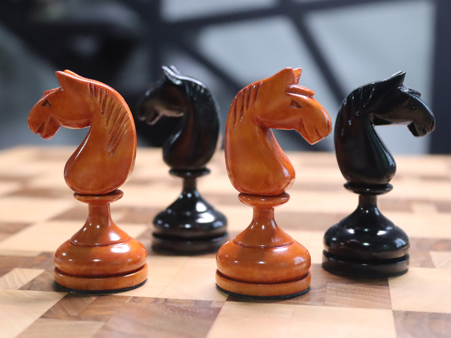 Reproduction of the Soviet chess set 1930-50s