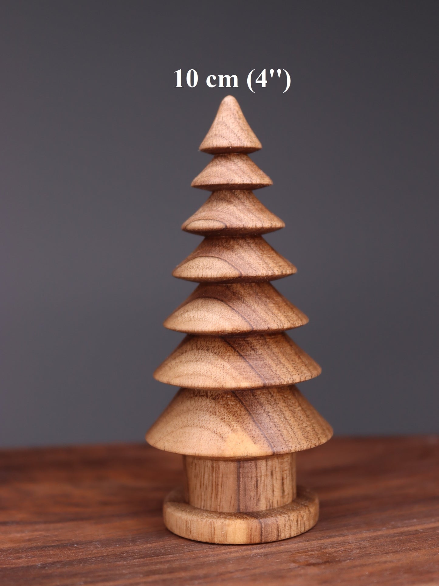 Handmade wooden Christmas tree