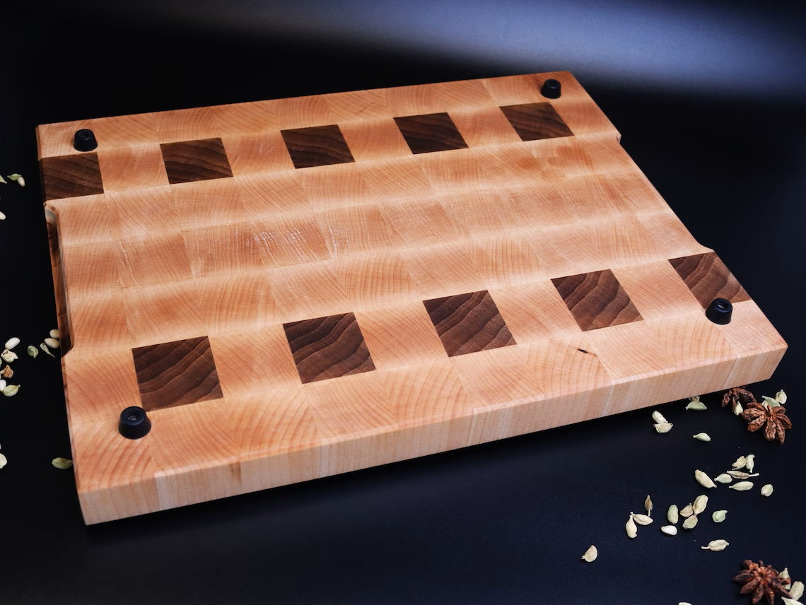 Exclusive end grain cutting board