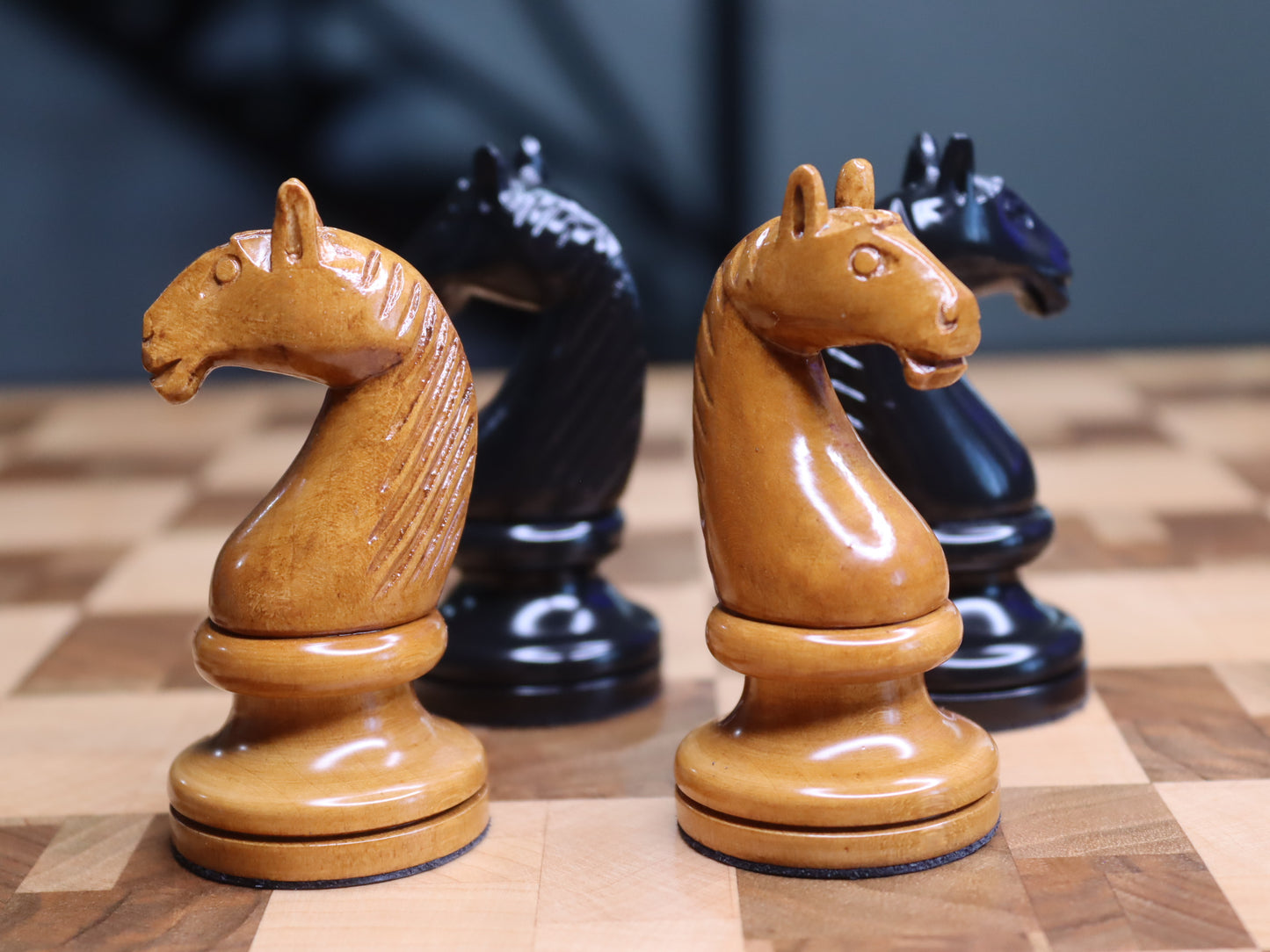 Accurate reproduction of the tournament Botvinnik Soviet chess set