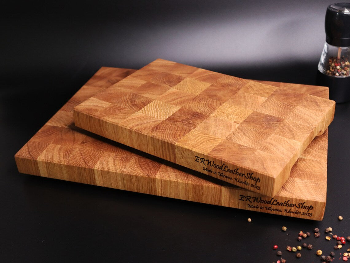 Exclusive end grain cutting board