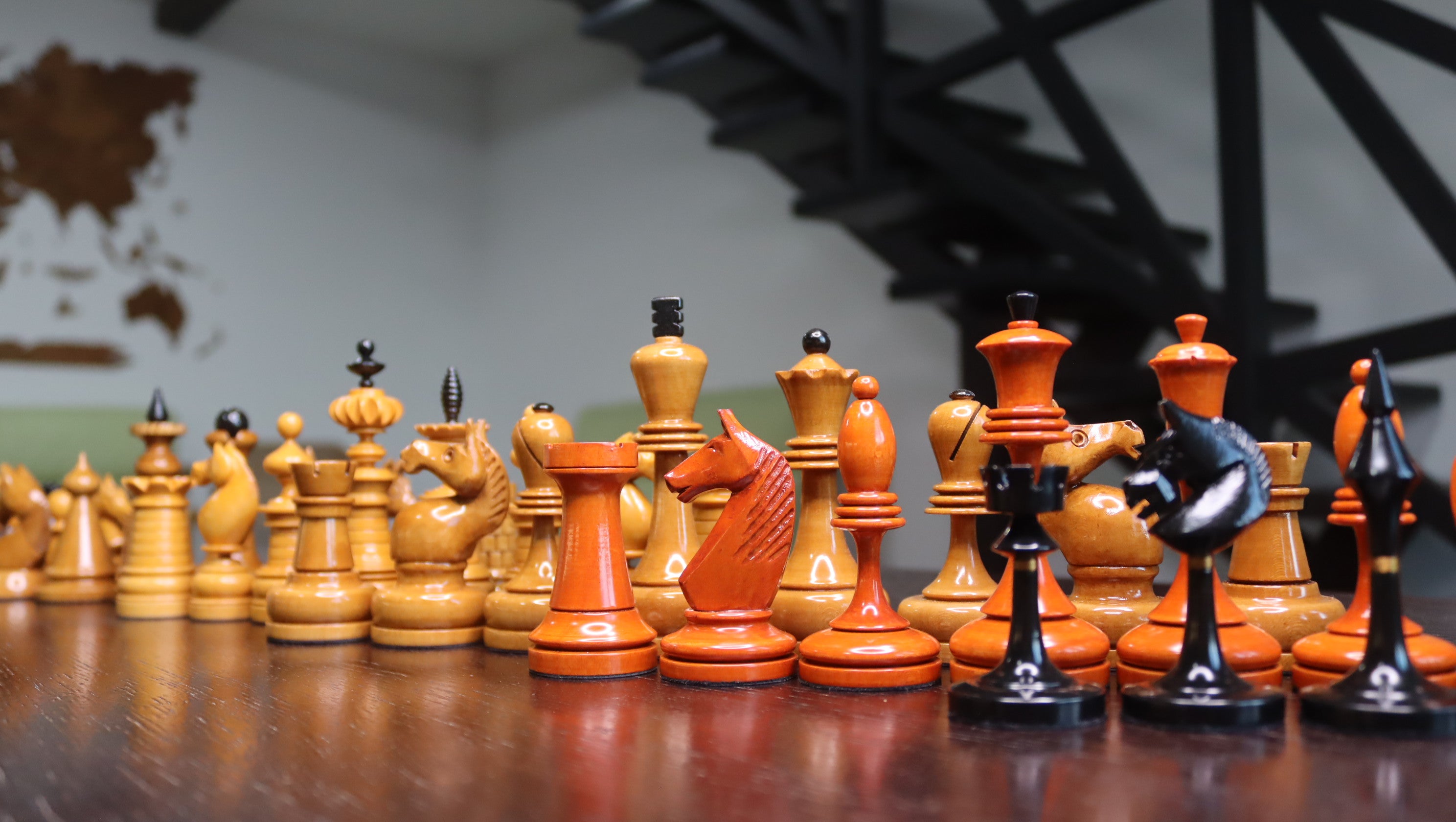 ERWoodLeather.Shop Reproductions for famous chess sets of Soviet era